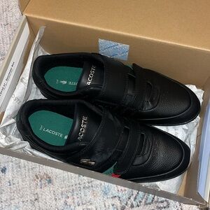 NIB Lacoste Leather Misano Strap